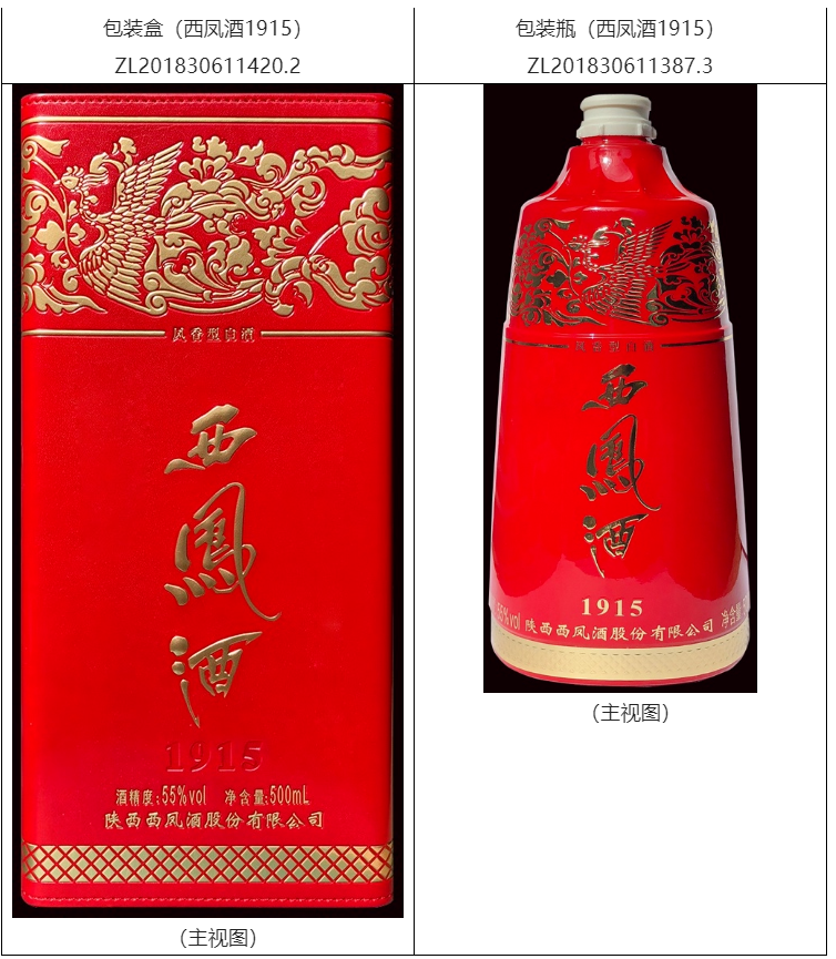 酒类包装外观设计专利侵权的判断